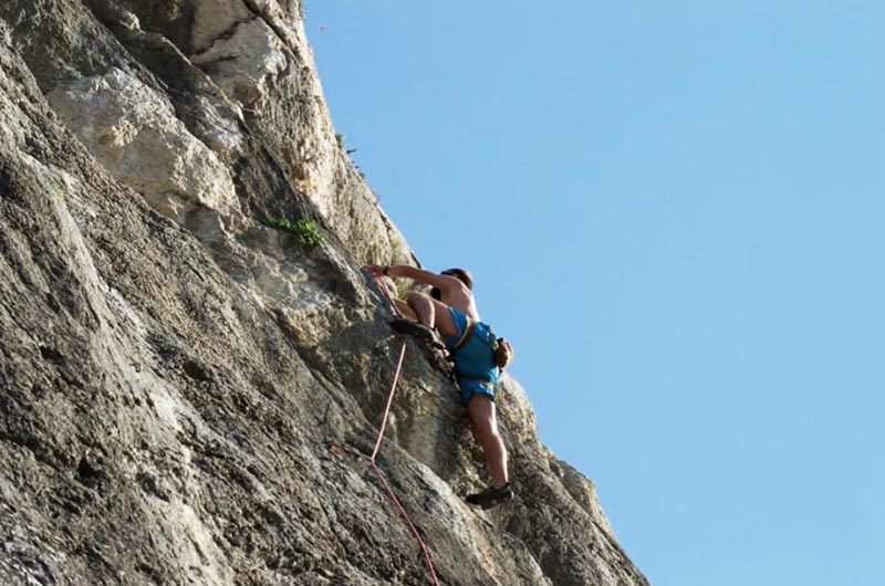 Rock climbing in Mallorca