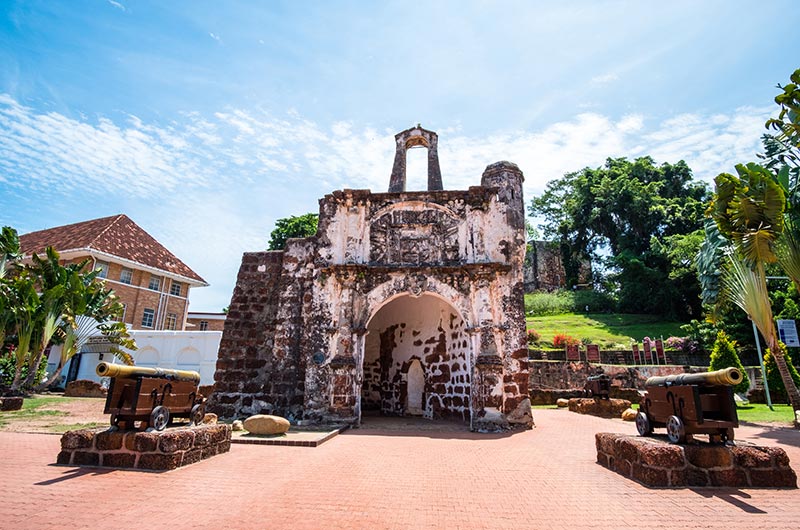 Ancient A Famosa in Malacca