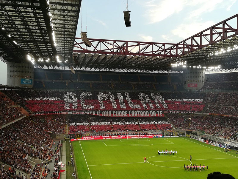 Watch AC Milan at the stadium