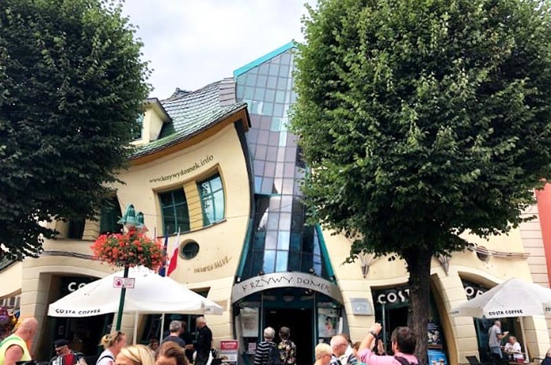 Crooked House in Gdansk