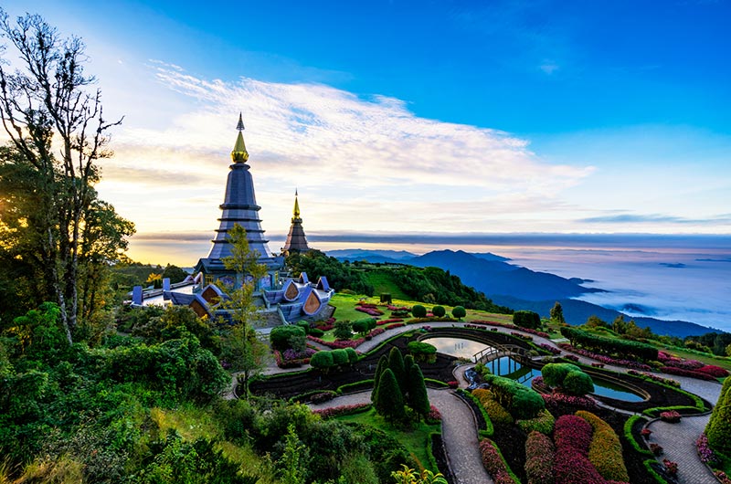 Doi Inthanon National Park in Chang-Mai