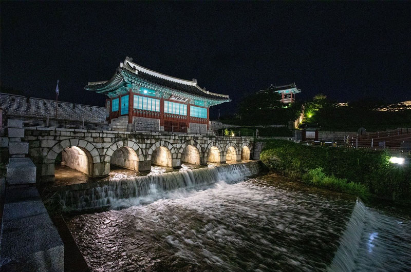 Hwahongmun Gate in Suwon