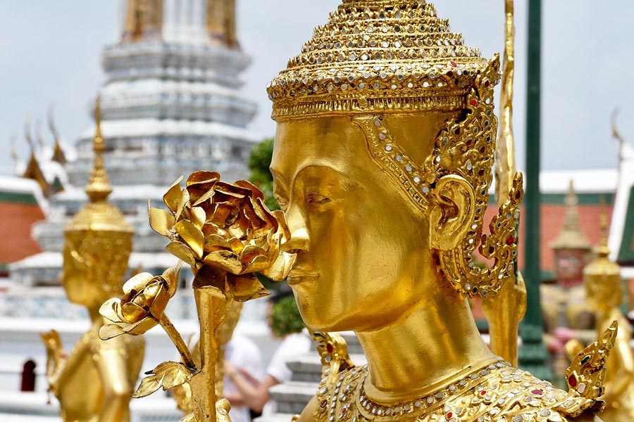 Visit Bangkok to see Golden Buddhas at Grand Palace