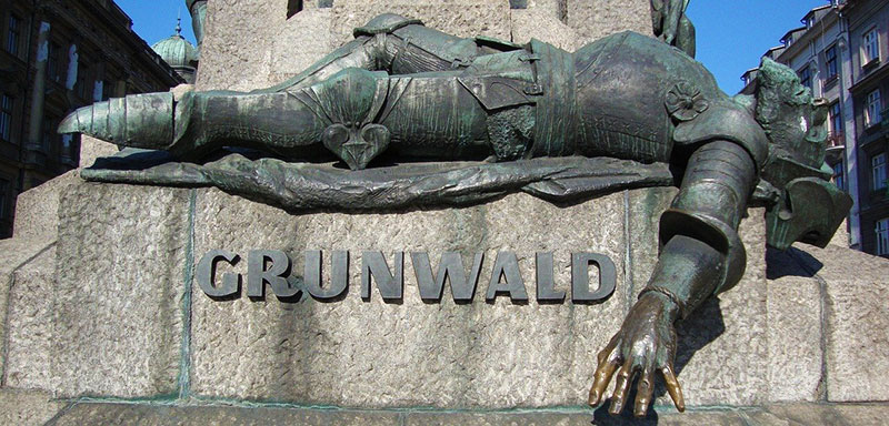 Grunwald Statue in Krakow