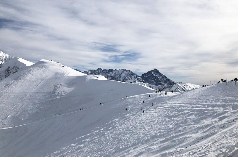 Skiing in the Tatra Mountains