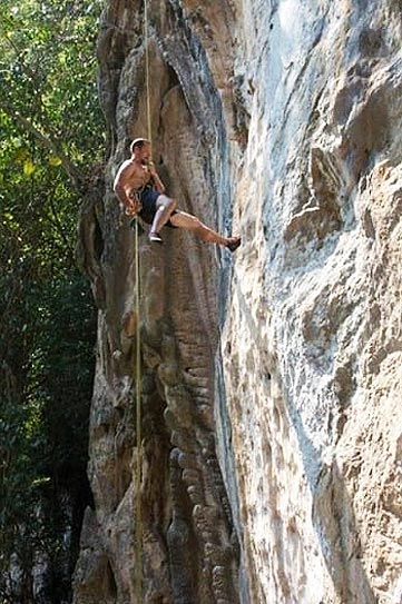 Rock Climbing in Tonsai, Thailand