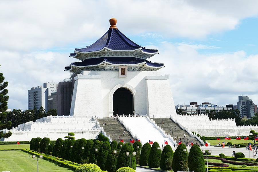 Chiang Kai-shek Memorial Hall in Taipei