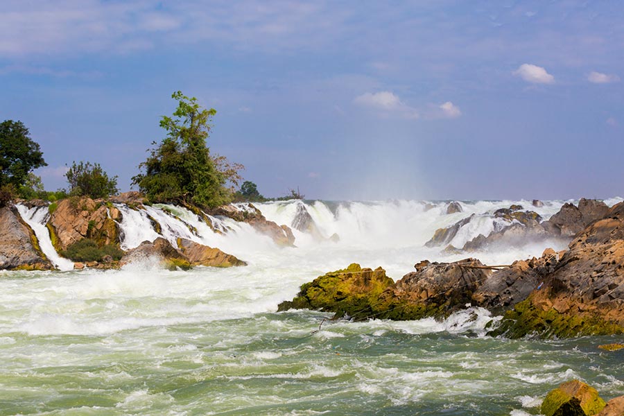 Khone Phapheng waterfall in Laos
