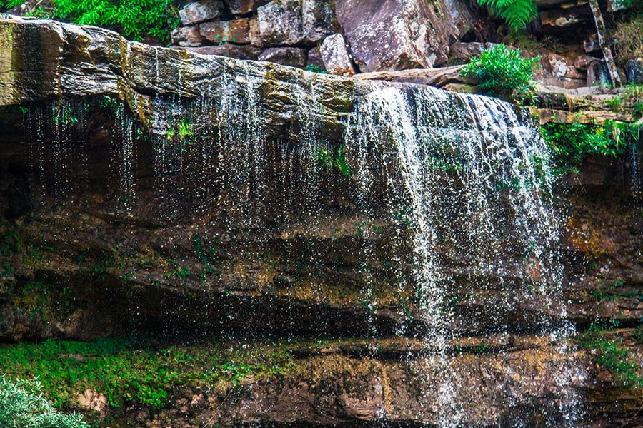 Popokvil Waterfall in Bokor National Park, Cambodia