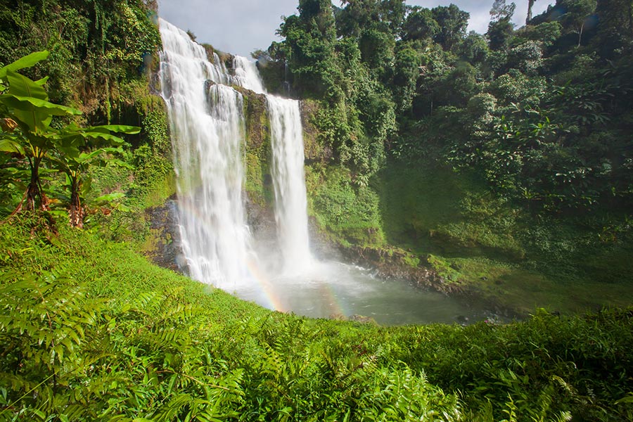 Tad Yuang Waterfalls - Bolaven Plateau, Paksong, Laos