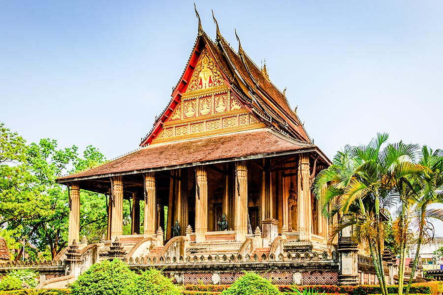 Wat Ho Phra Keo in Vientiane