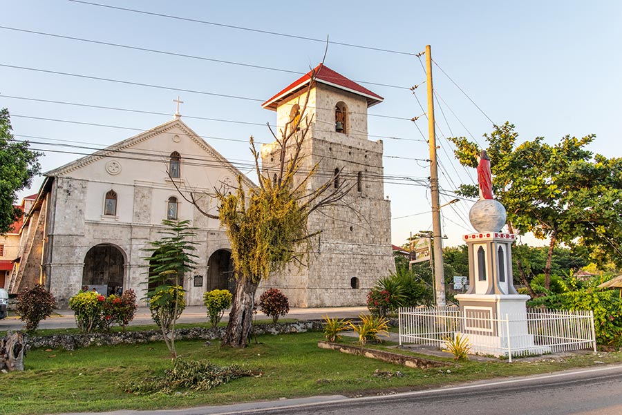 Baclayon Church in Tagbilaran City, Bohol