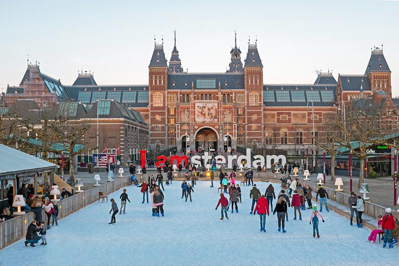 Visit Amsterdam in January